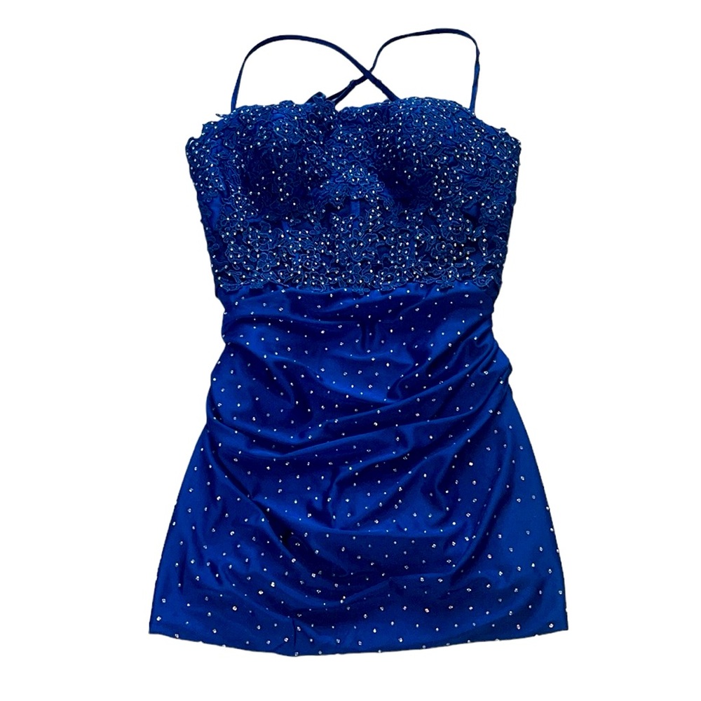 KissProm, size 6, royal blue
